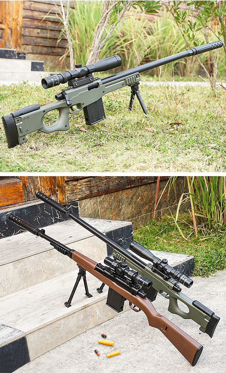 布鲁奇 儿童玩具枪8-12软弹枪m416突击步抢电动连发男孩可发射98凯k