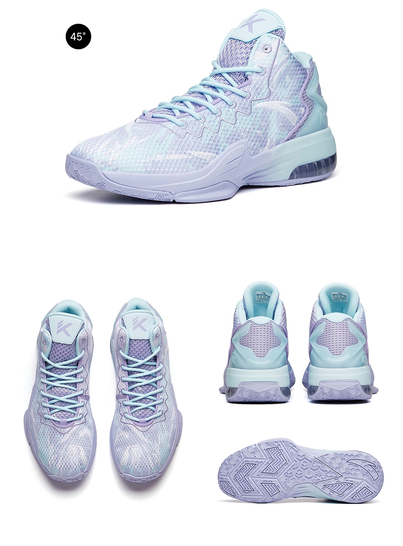 安踏kt3team安踏篮球鞋男汤普森高帮实战靴学生运动鞋耐磨防滑缓震