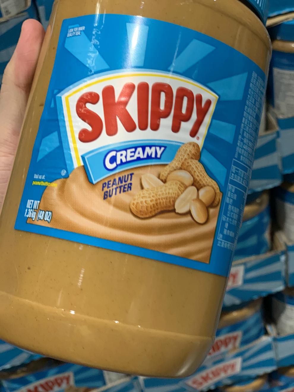 四季宝花生酱 1360g*1罐 上海costcoskippy四季宝颗粒 颗粒花生酱1360