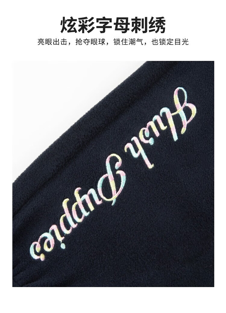 Hush Puppies 暇步士 女大童摇粒绒休闲长裤（105~170码）2色 71元包邮 值值值-买手聚集的地方