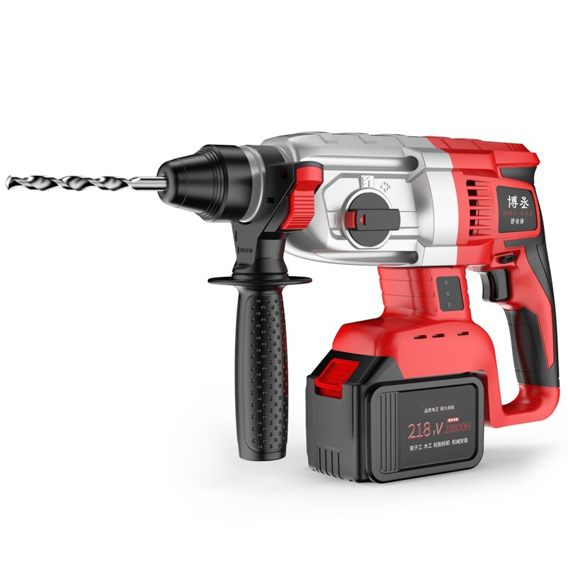 定制6年质保充电电锤电镐两用锂电锤无刷工业级大功率电锤冲击钻电动