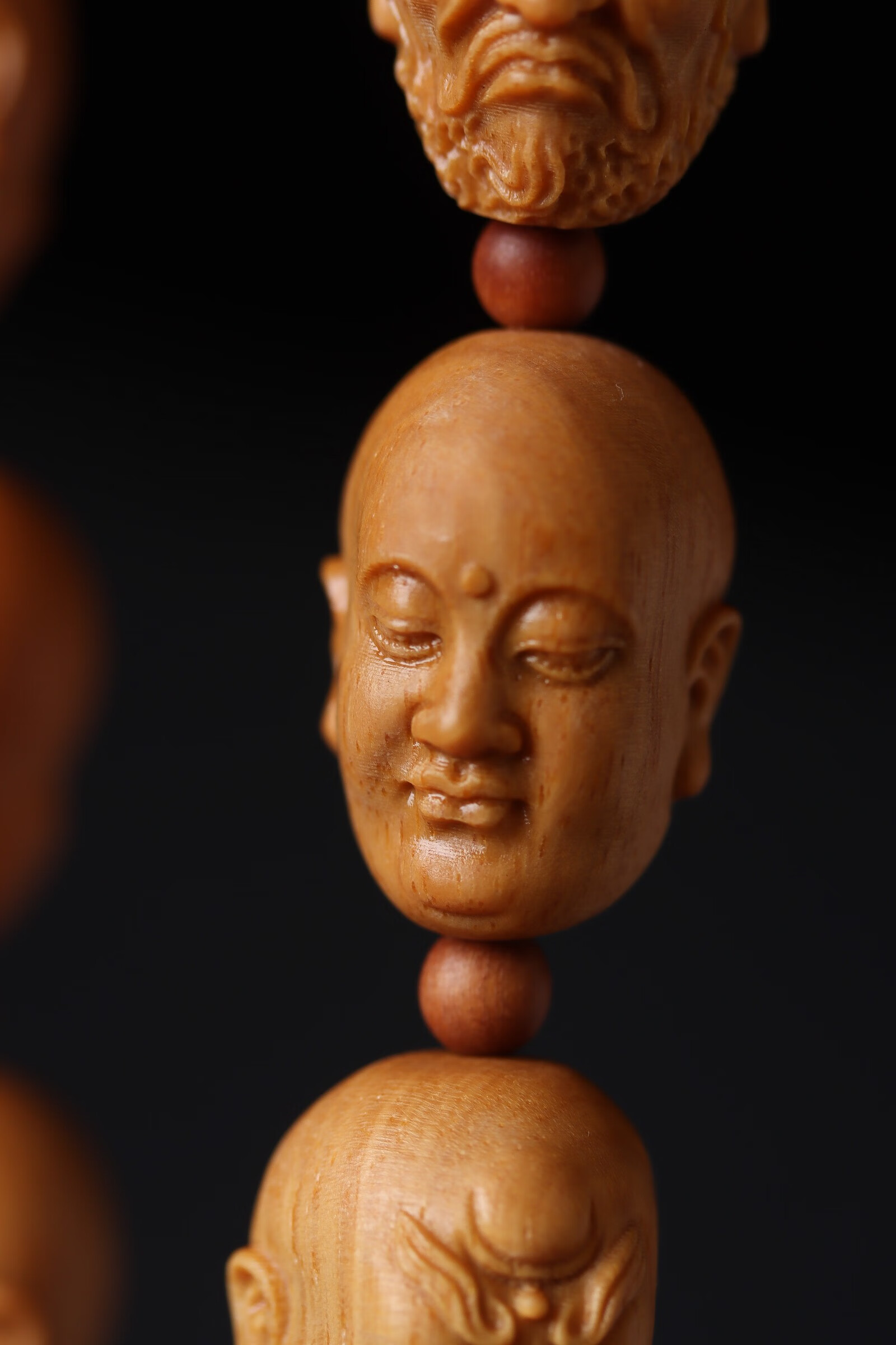 芭比檀香十八罗汉珠手持挂件文玩佛珠手链念珠饰品汽车挂饰品送礼