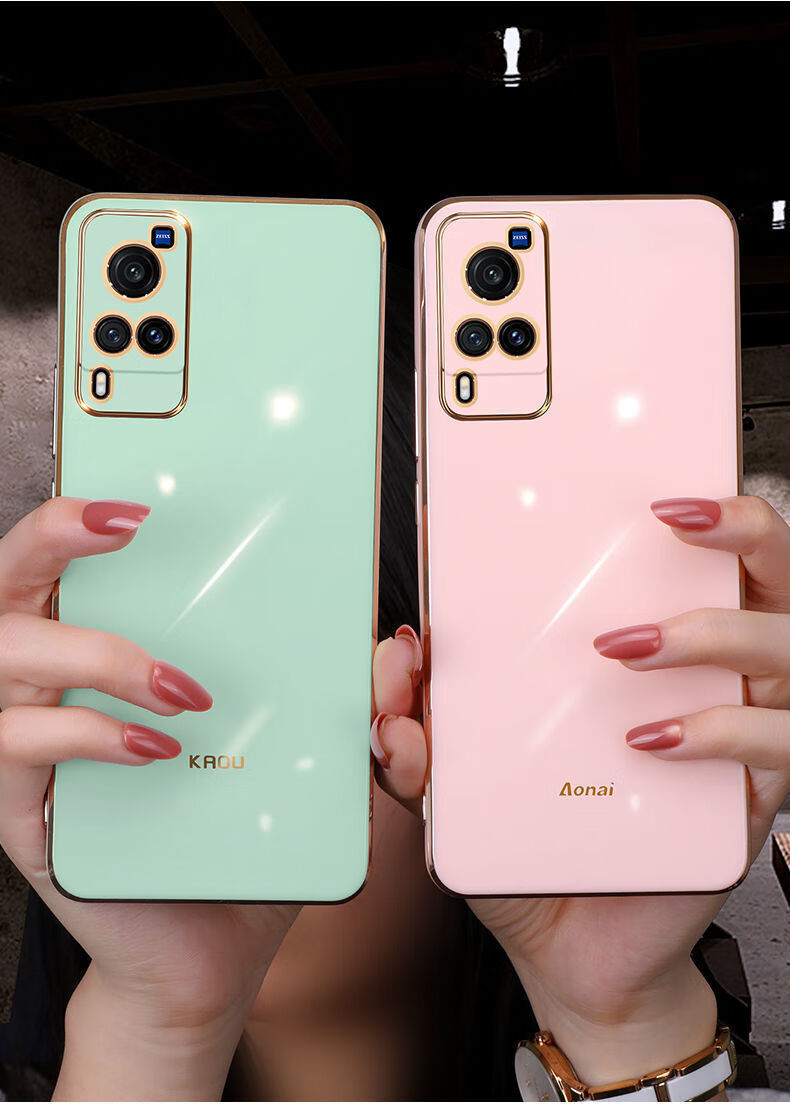 xit新款vivox60手机壳v2046a直边电镀镜头全包x60防摔硅胶套薄软壳直