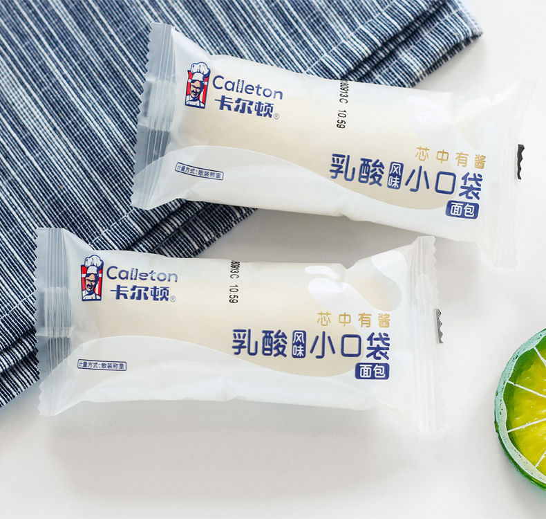 儿童早餐营养零食点心休闲食品 卡尔顿乳酸小口袋500g(约19个)【图片