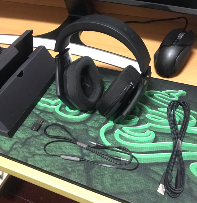 外星人aw510h耳机alienware 外星人aw510h头戴式有线耳机 aw988电竞