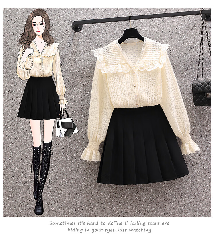 抖森(dousen) 抖森(dousen)秋季小个子微胖女人穿的衣服矮个子穿搭