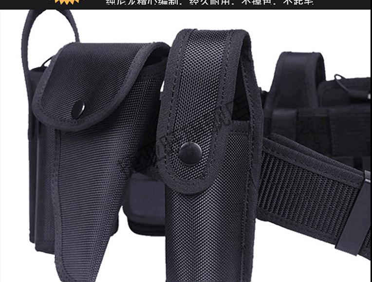 战术单警装备套多功能保安八件套执勤巡逻安保合金扣腰带八件套肩带