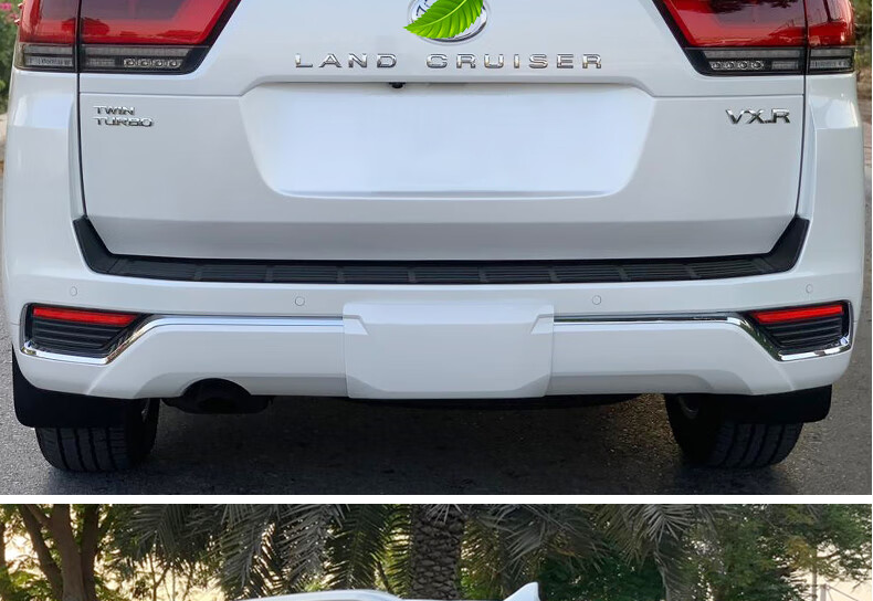 适用于兰德酷路泽lc300尾门标字母标丰田2022款陆巡改装后门车标 兰德