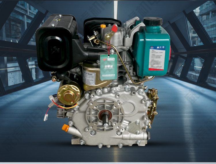 现货速发玉柴风冷单缸柴油机186f192f风冷电启动柴油动力机马路切割机