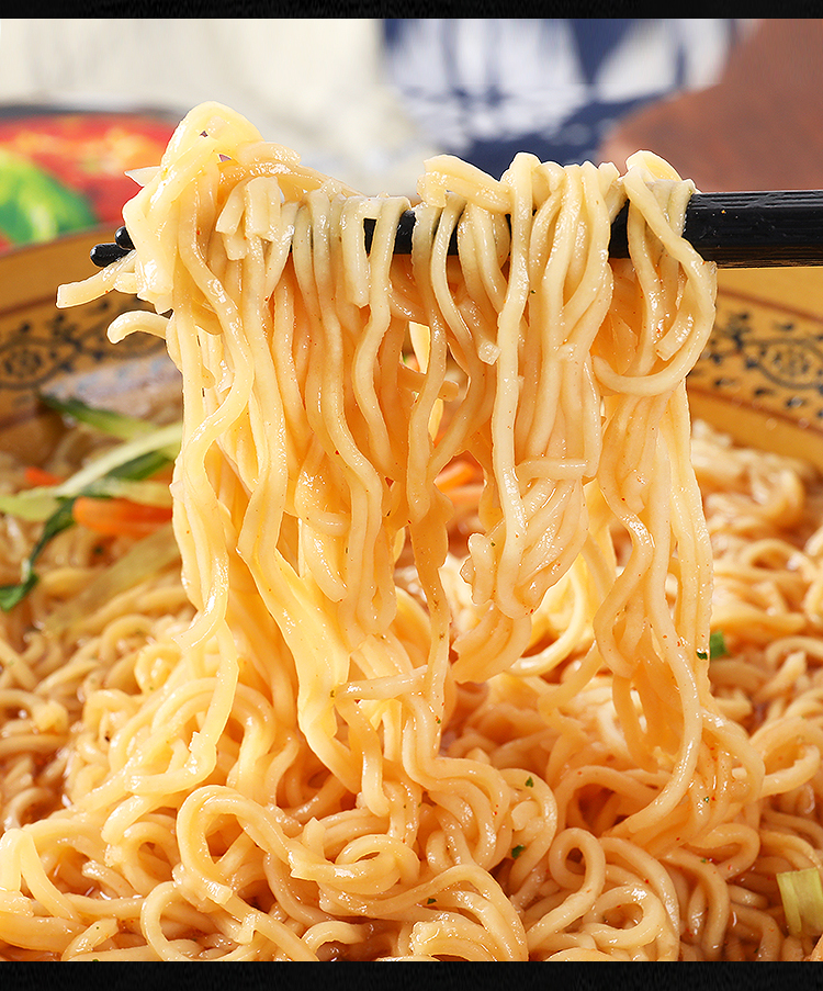 京辉食堂ii楼麻辣方便面36包*60g清真干吃面干脆面整箱泡面袋装速食