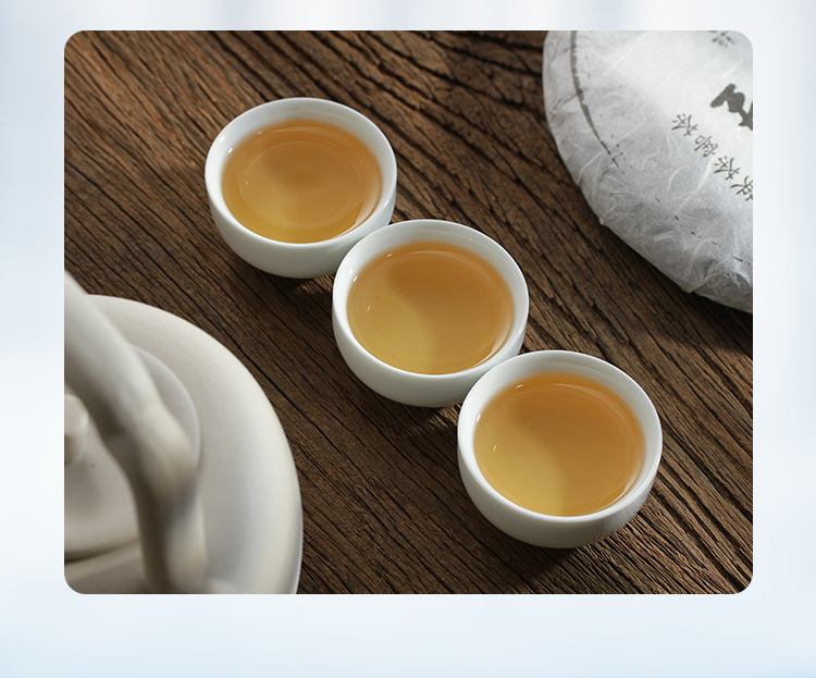 一生普洱生茶饼吴启英生普云南古树茶头春茶叶2014年老生茶 (一生)400