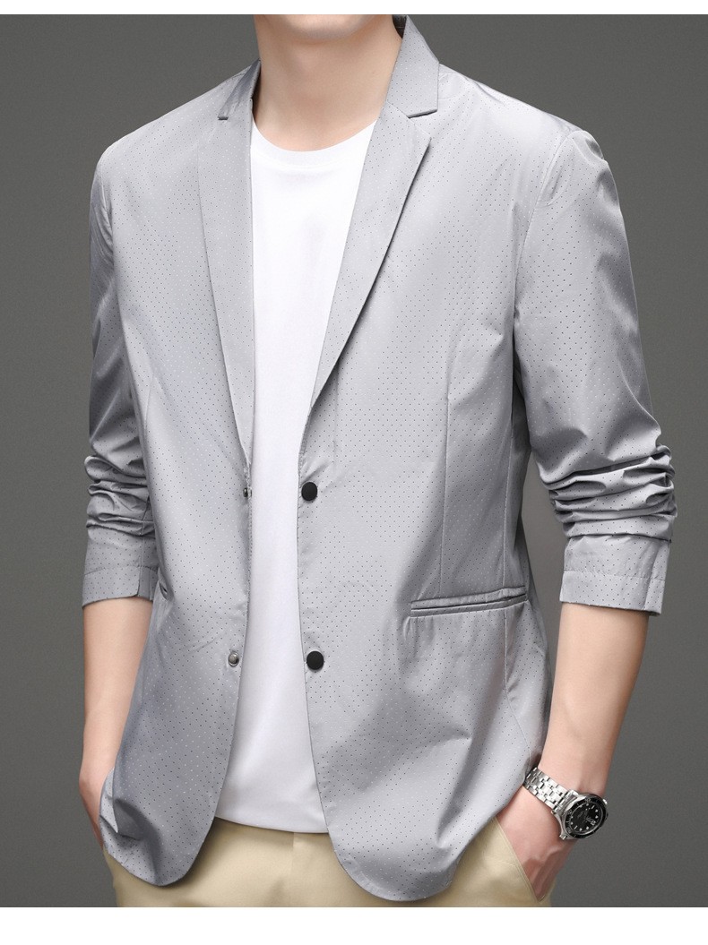 西服男2021春秋季新款男士中青年纯色商务休闲韩版修身小西装男爸爸装