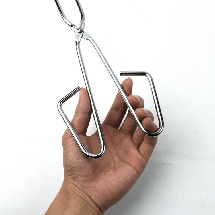 加长碳夹55-80cm加粗铁质环卫垃圾夹子大号火钳煤球夹 加粗铁碳夹21寸