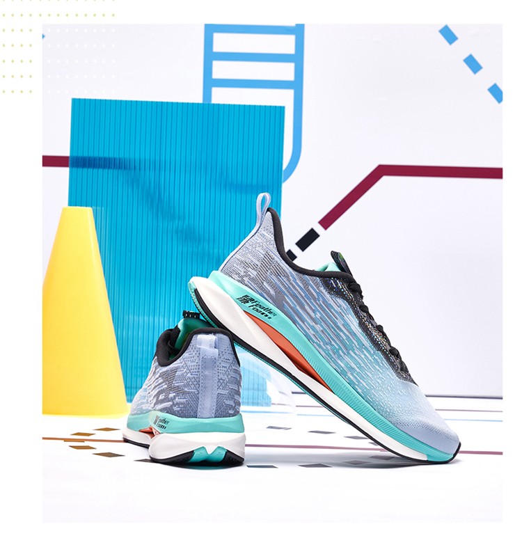 騛速20科技特步男鞋2021秋季新款跑步鞋商场同款轻便运动鞋男士网面