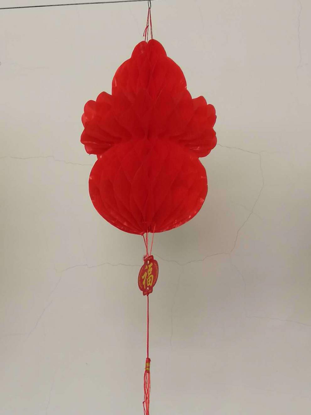 东北纸葫芦葫芦挂件节日装饰小灯笼风水五月节水晶纸葫芦 30#葫芦灯笼