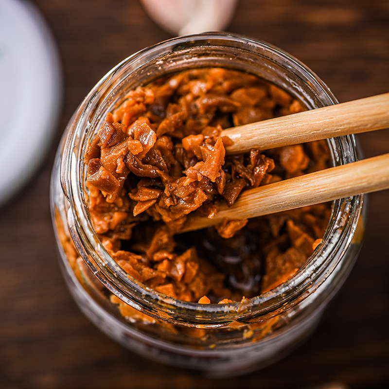 内蒙古呼伦贝尔草原白蘑菇酱拌饭酱拌面酱调味酱特产赤峰白蘑酱香辣味