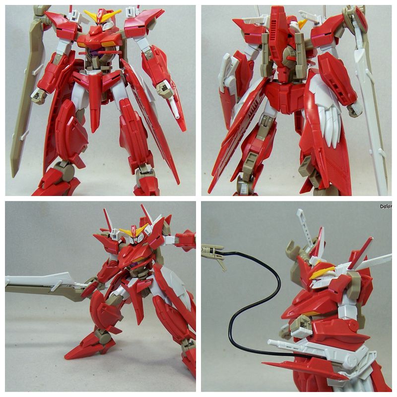 国产高高拼装模型机器人强袭自由无限正义大鹫晓命运重生 40大鹫晓配