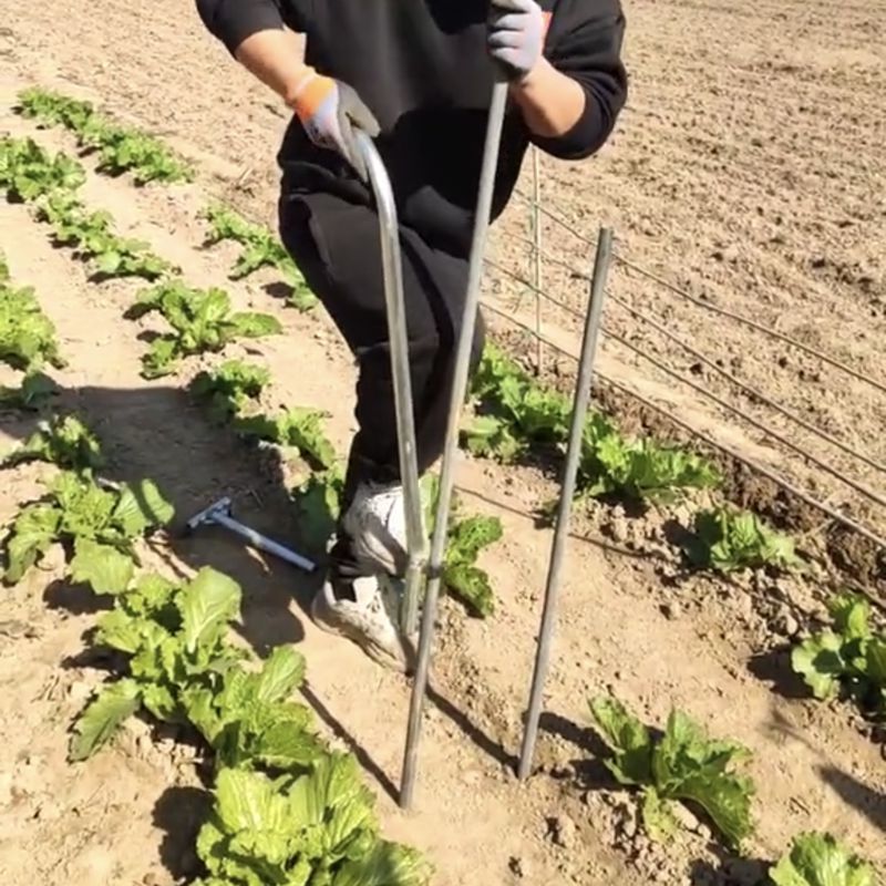 精选大棚插管器取管打洞器打眼儿插竹篱笆围栏挖洞配件骨架农用工具25