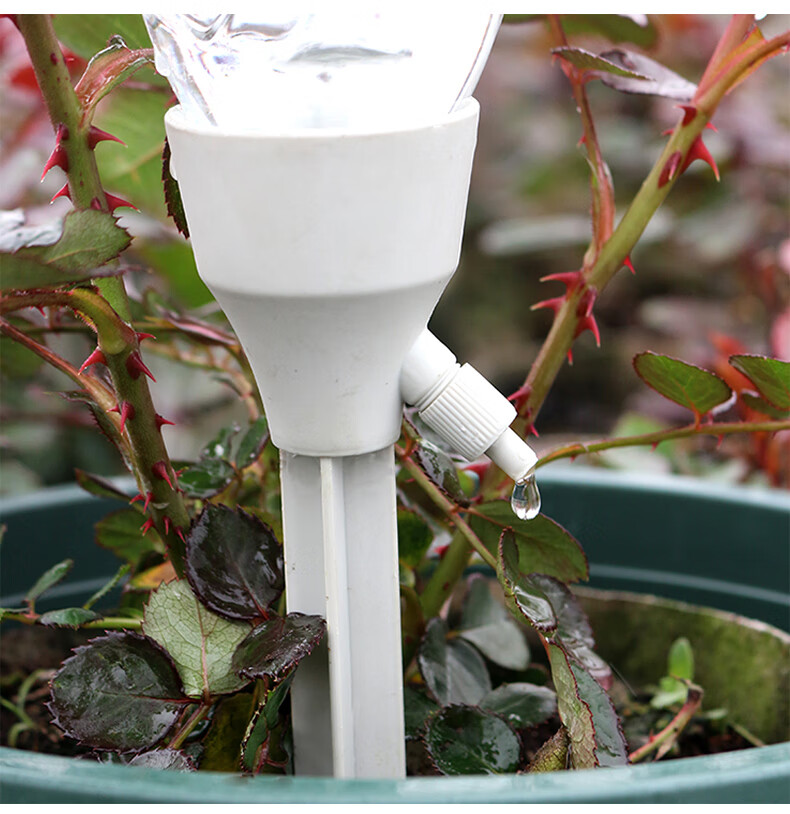 滴水器澆花神器懶人家用綠植定時澆花器滴灌出差滲水器自動澆水器虎雀