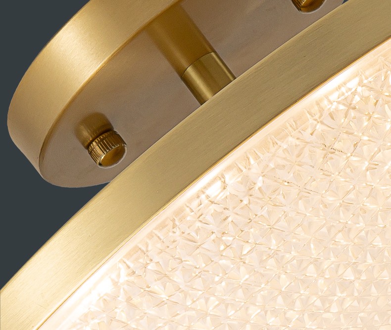 凯萨罗灯全铜玄关入户灯新中式轻奢中国风创意卧室进门过道走廊门厅