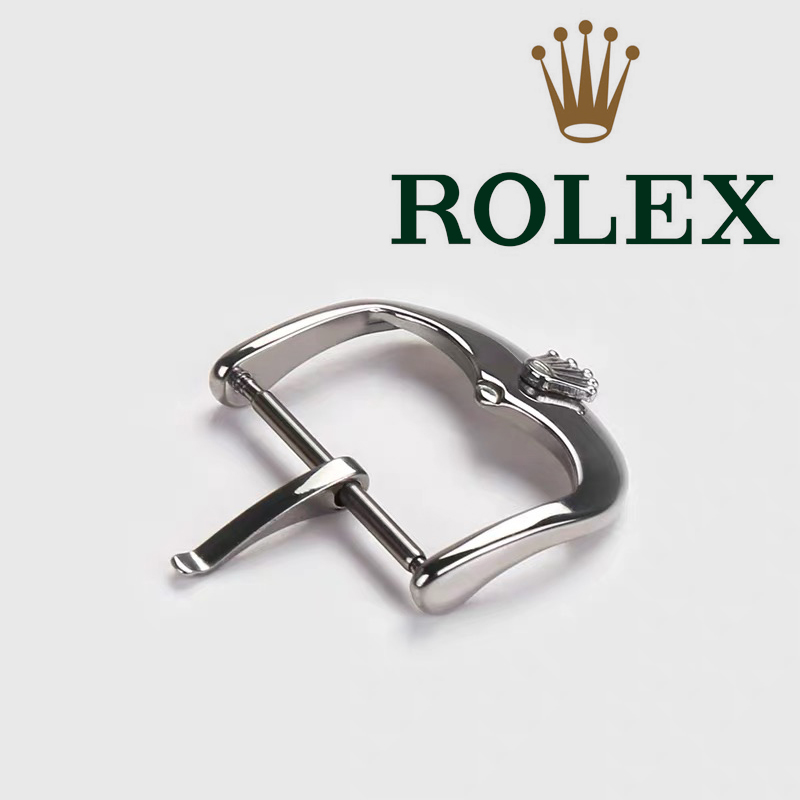 表带扣适配劳力士黑绿水鬼迪通拿鬼王男表钢带扣硅胶皮带表扣配件