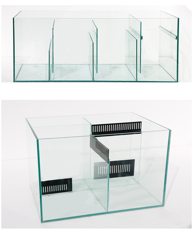 底滤缸鱼缸底滤水族箱底滤缸底滤槽过滤缸三格t字海缸虹吸梦雷宠三格