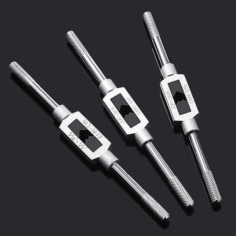 手动丝锥扳手丝攻扳手丝锥绞手铰手适用于(m1-m20)丝攻工具 红色丝锥