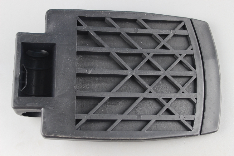 鱼跃(yuwell)轮椅配件踏板 轮椅搁脚板 加厚尼龙材质塑料脚踏板 孔径