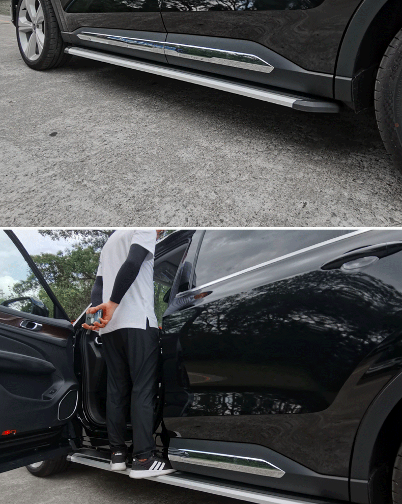 适用于21款福特领裕改装专用脚踏板汽车踏板上下车踏板 领裕侧踏板