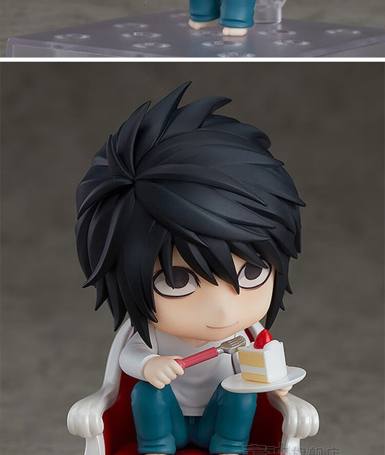 死亡笔记q版粘土人国产手办可动换脸公仔模型动漫周边l高10cm多表情多