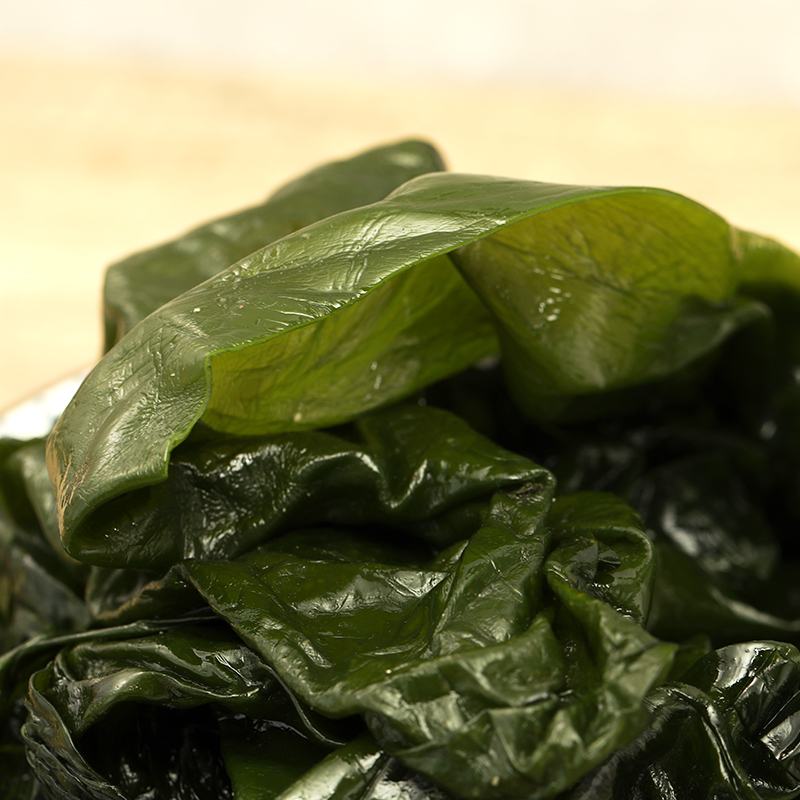 上海可发盐渍海带边凉拌菜藻类鲜嫩翠绿薄麻辣烫韩式酱汤海带包饭1箱