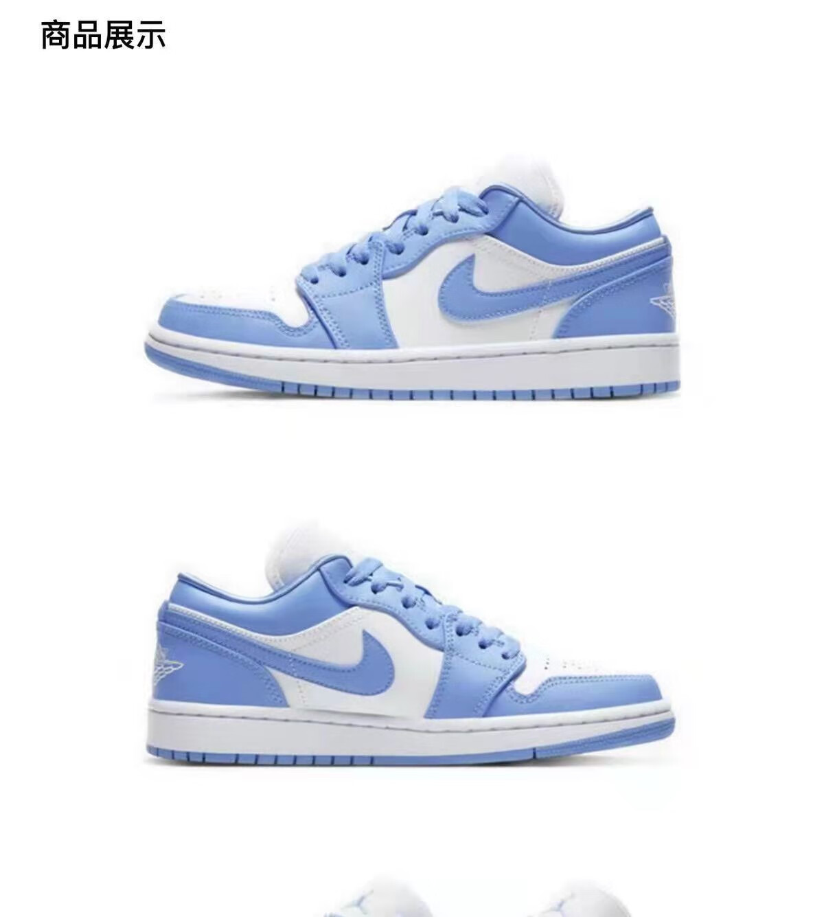 旗舰aj男女鞋高版本高品质低帮篮球鞋黑脚趾女鞋情侣休闲板鞋荧光绿36