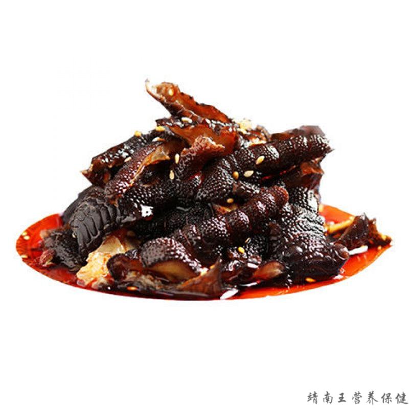 姨當家麻辣雞腳黑鳳爪即食紅油去骨烏雞爪零食無骨肉四川風味涼菜1袋