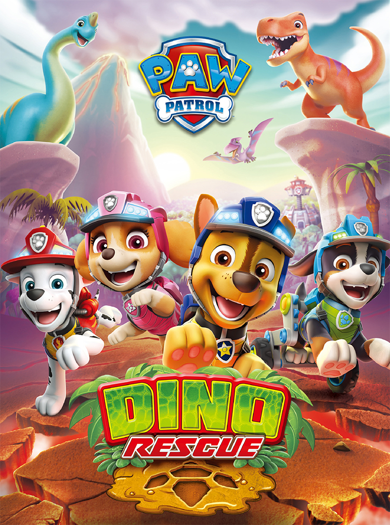 汪l汪队立大功狗狗巡逻队玩具收藏款 六一儿童节礼物乐乐恐龙救难队