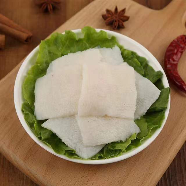 涮火锅串串香麻辣烫钵钵鸡包装素肉食材 魔芋黑色毛肚350克*2袋【图片
