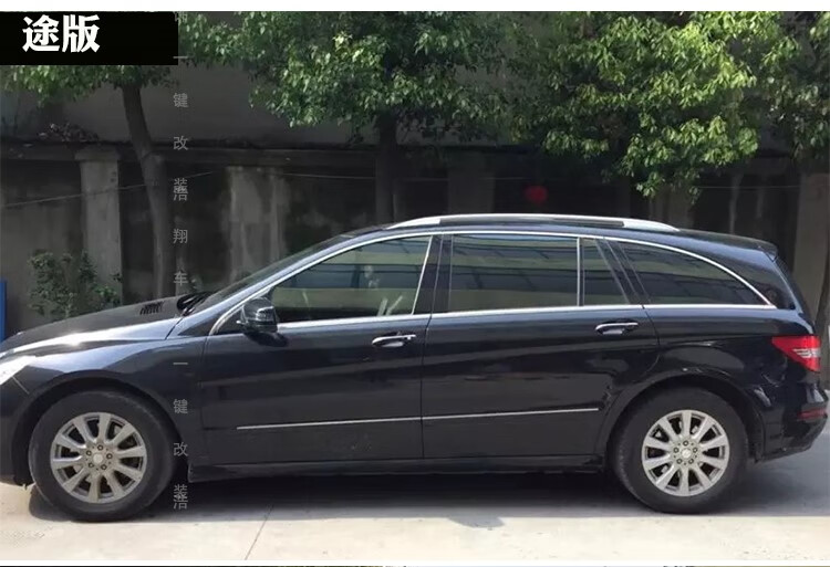 奔驰r320护板r300行李架r350护板不锈钢r400行李架螺丝奔驰行李架