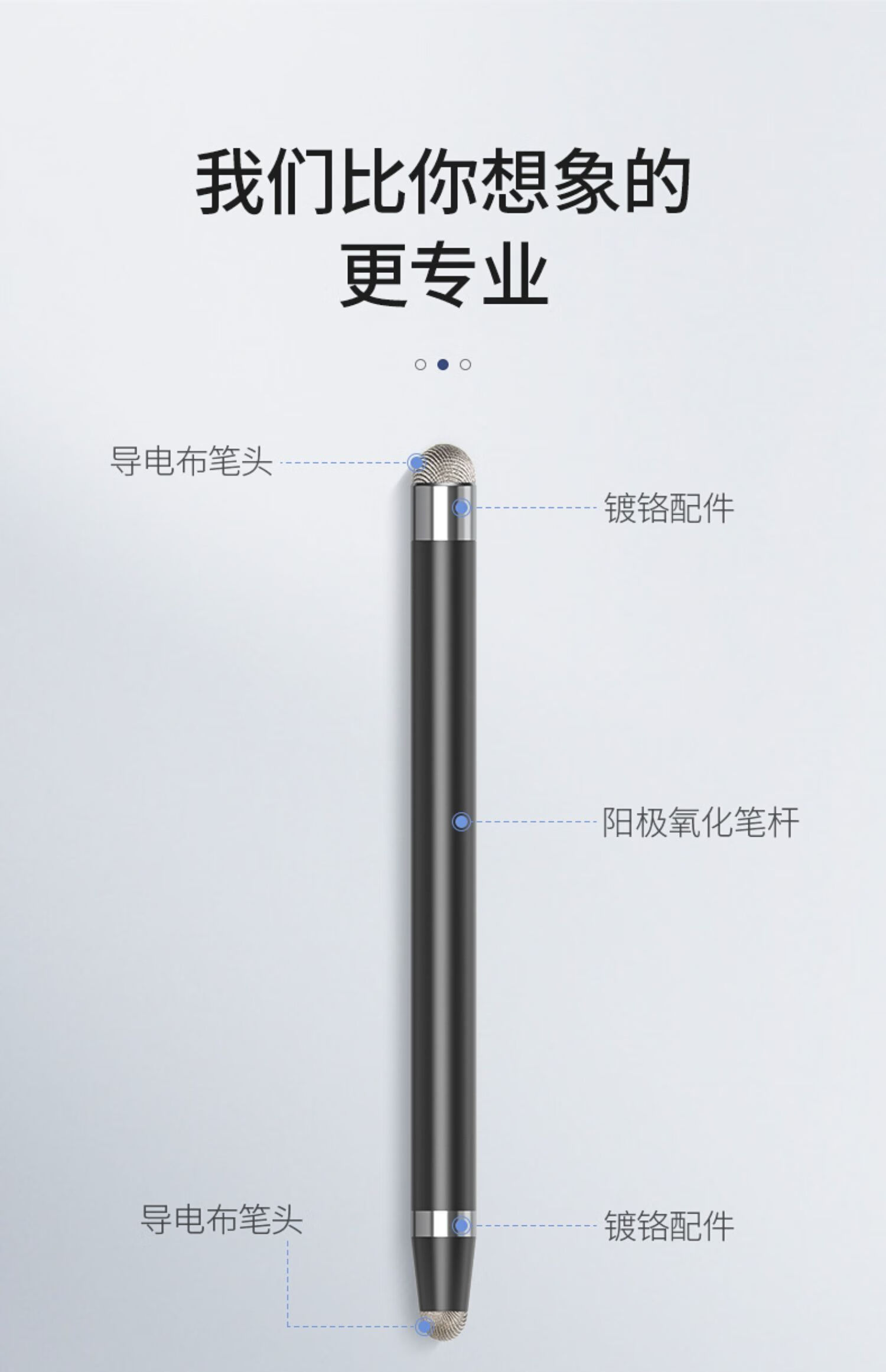 白板笔双头教师用多媒体教学一体机触屏笔鸿合触控笔黑板手写教师触摸