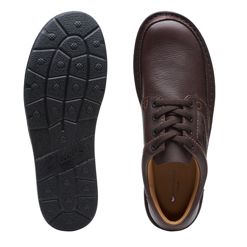 clarks其乐男鞋气垫英伦商务皮鞋休闲鞋natureii香港仓现货blackhk