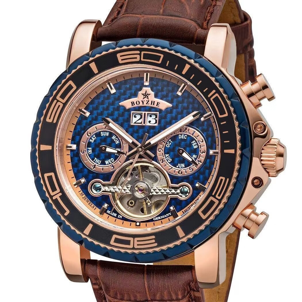 户外机械部队战术军人手表男士潮牌时尚手表全自动机械表进口男士手表