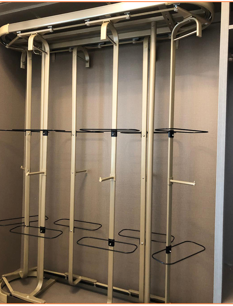 旋转魔术衣架360度衣帽间金属落地挂衣架衣柜转角旋转架多功能挂衣杆