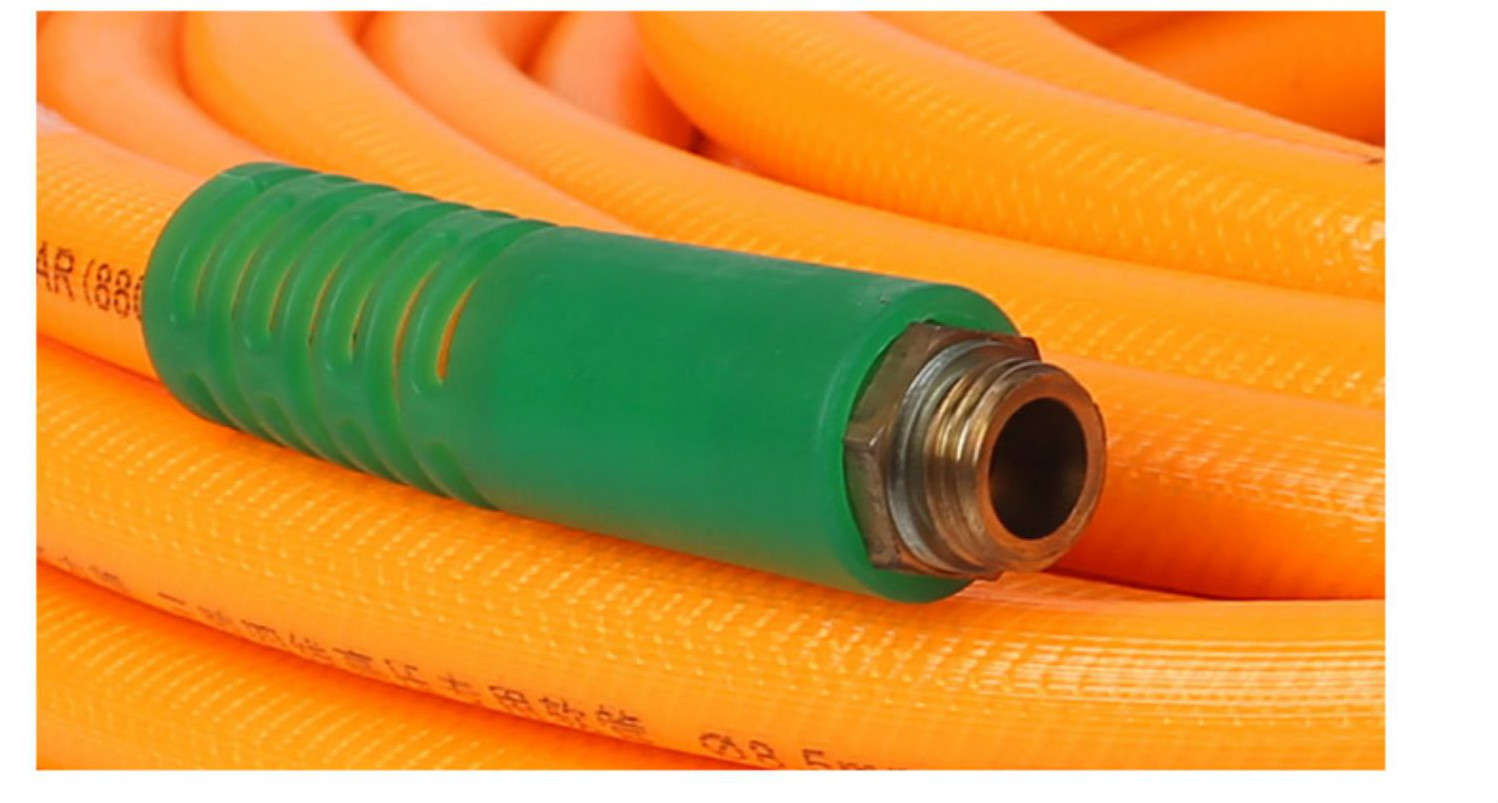 农用高压打药管三胶四线软管喷雾管打药机出水管pvc胶管防爆水管 50米