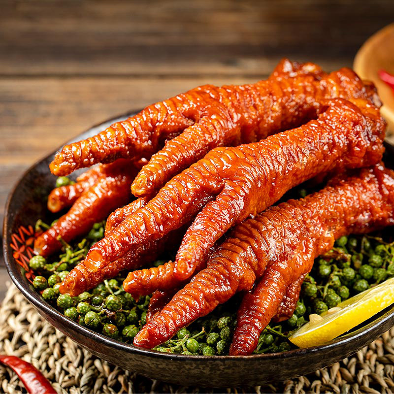 马马妈虎皮凤爪75g袋装即食零食卤味熟食网红鸡爪办公室休闲零食小吃