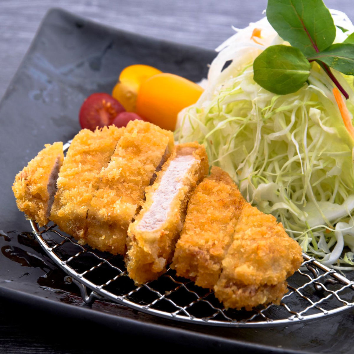 上海经典美食香酥炸猪排扒日式黄金小吃半成品肉油炸 黄金炸猪排2片