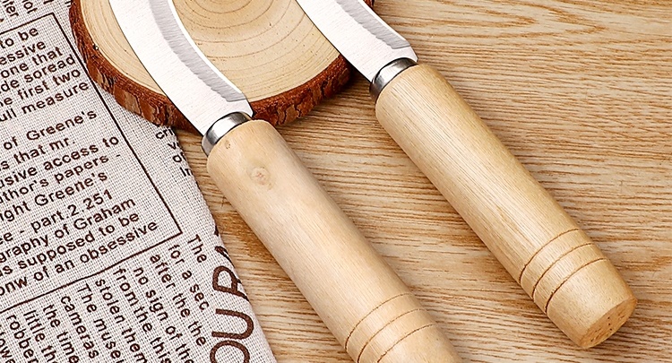 麦桑荷不锈钢小弯刀香蕉刀小镰刀割菜削菠萝刀水果刀菠萝蜜刀割韭菜