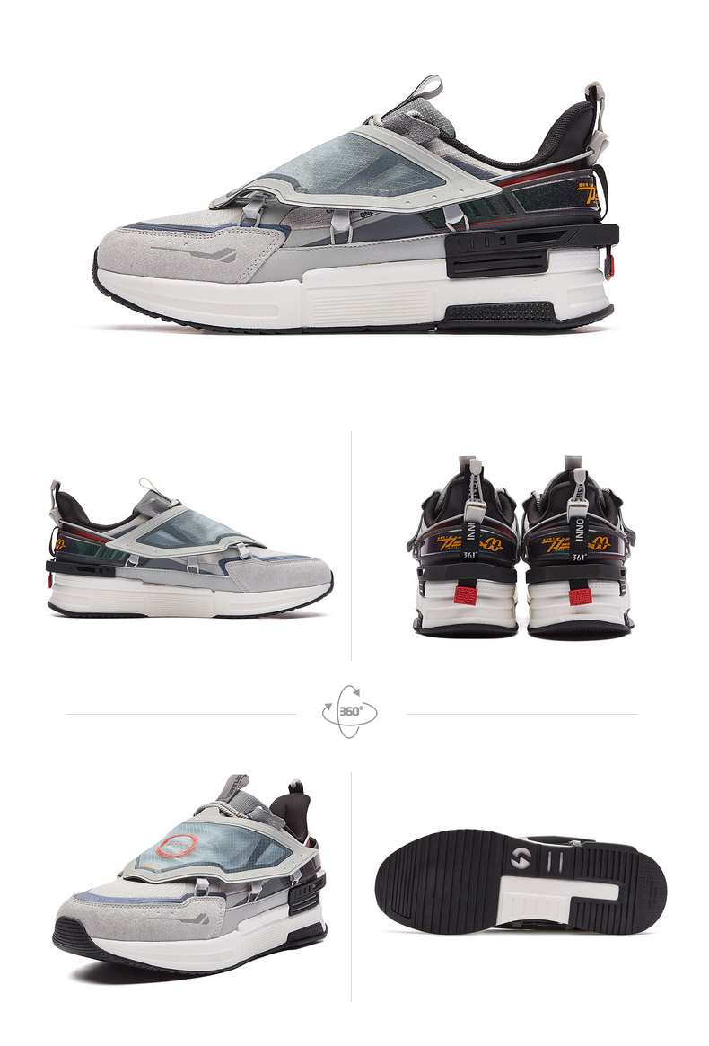 高达联名德天使丨361度运动鞋2021年秋冬季新款男款复古鞋子百搭休闲