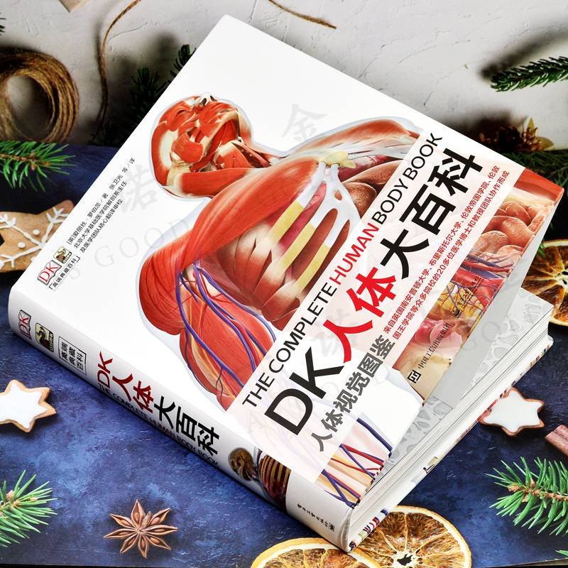 《dk人体大百科正版人体视觉图鉴人类进化繁衍胚胎发育生殖百科知识