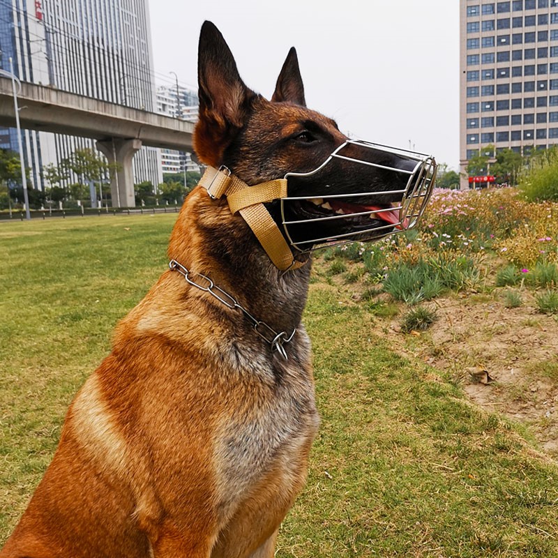 狗套嘴 大型犬马犬拉布拉多边牧嘴套狗狗嘴套防乱吃防咬人防叫口罩