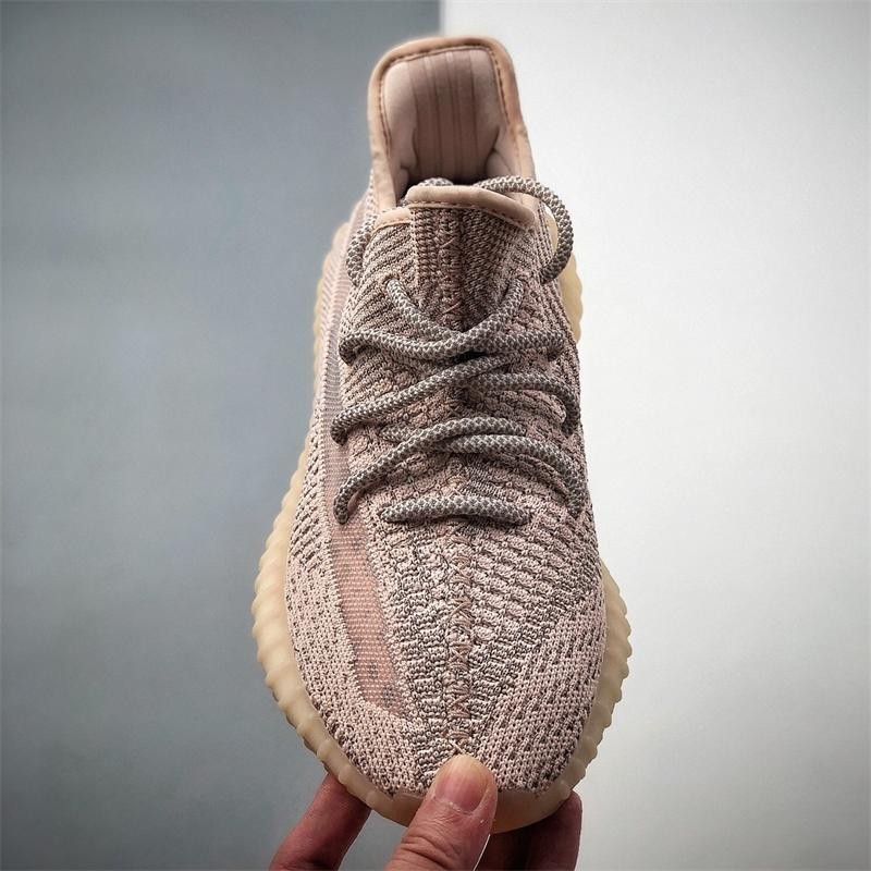 书舒bost 350 v2椰子粉色天使 新亚洲限定 爆米花 男女休闲运动鞋