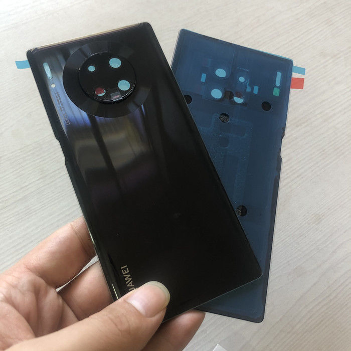 hkychkychkyc适用于华为mate30pro后盖玻璃mate30电池盖皮质后壳后屏