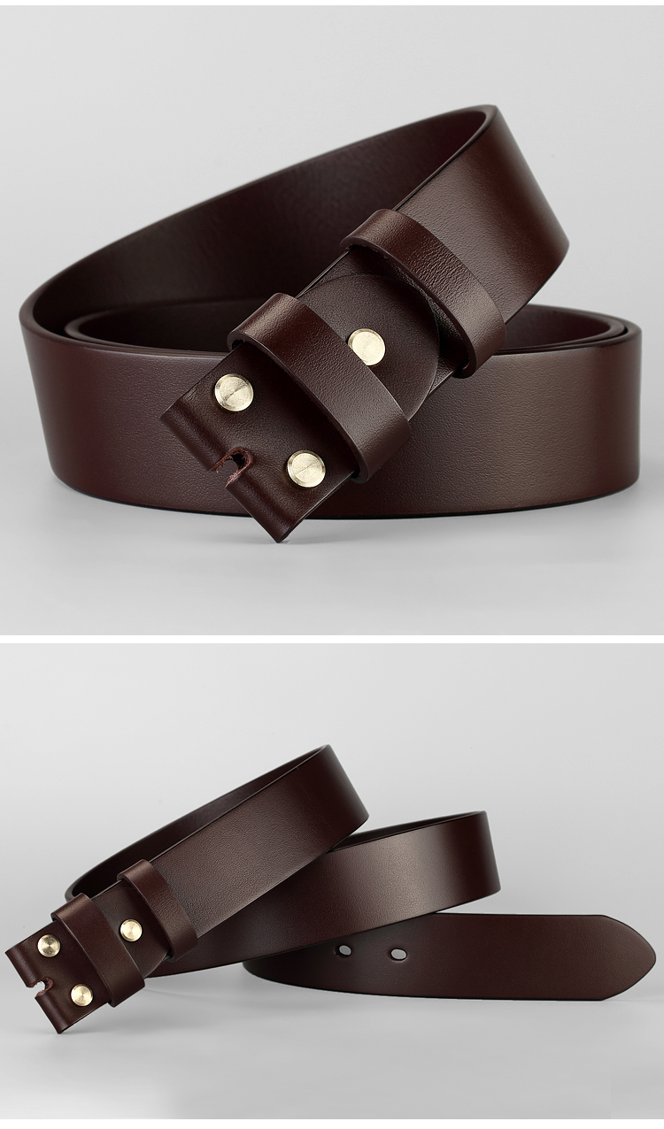 头层牛皮带(头层牛皮带与二层牛带皮的差别)